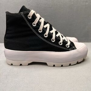 Converse Black and White High-Top Sneakers